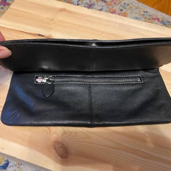 Coach Black Leather Clutch - Picture 3 of 5